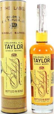 Colonel E.H. Taylor Single Barrel Bottled in Bond Bourbon Selfridges 50% 750ml