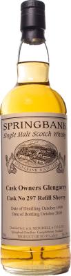 Springbank 1999 Private Bottling Cask Owners Glengarry Whiskyclub Refill Sherry #297 56.1% 700ml