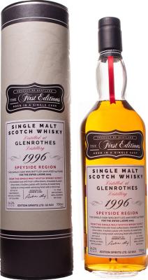 Glenrothes 1996 ED The 1st Editions Refill Hogshead HL 12125 56.2% 700ml