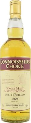 Caol Ila 2003 GM Connoisseurs Choice 1st Fill Bourbon Barrels 46% 700ml