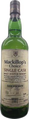 Ardbeg 1991 McC Single Cask Cask Strength 1014 60.8% 700ml