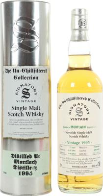 Mortlach 1995 SV The Un-Chillfiltered Collection 4092 + 93 46% 700ml