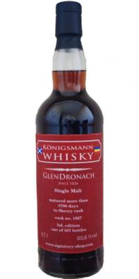 Glendronach 3700 days Km Limited Edition Sherry Cask #1627 53.6% 700ml