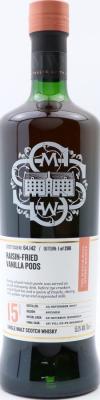 Mannochmore 2007 SMWS 64.142 Raisin-fried vanilla pods 1st Fill Ex-PX Sherry Hogshead Finish 55.3% 700ml