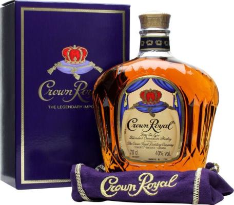 Crown Royal Fine De Luxe Blended Canadian Whisky White Oak 40% 1000ml