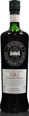 Penderyn 2003 SMWS 128.1 A string quartet of flavours 1st Fill Ex-Port Barrique 55.6% 700ml