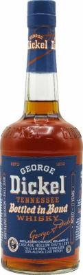 George Dickel 2008 Tennessee Whisky Bottled in Bond New Charred Oak 50% 750ml
