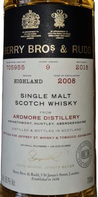 Ardmore 2008 BR 58.7% 700ml