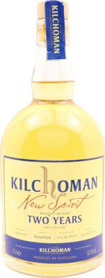 Kilchoman 2007 The Final Spirit New Spirit 2yo Bourbon 07/2007 Alba Import 62.6% 700ml