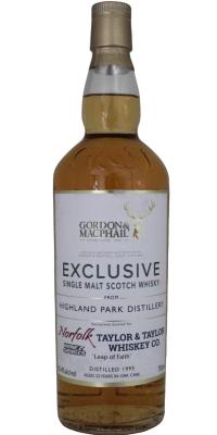 Highland Park 1995 GM Refill American Hogshead #1501 55.4% 750ml