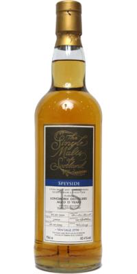 Longmorn 1990 SMS The Single Malts of Scotland Bourbon Barrel #30091 60.4% 700ml