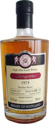 Glengoyne 1973 MoS Bourbon Barrel #677 55.1% 700ml