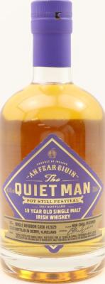The Quiet Man 13yo Pot Still Festival 2017 Bottling Bourbon Cask #12829 50% 700ml
