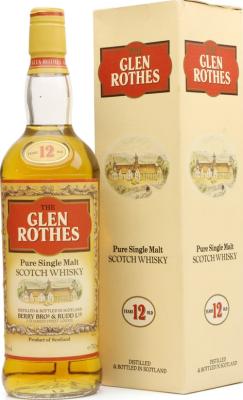 Glenrothes 12yo BR Pure Single Malt 43% 750ml