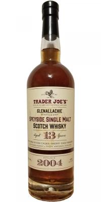 Glenallachie 2004 AMC Trader Joe's 40% 750ml