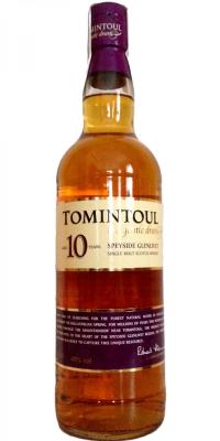 Tomintoul 10yo Bourbon & Sherry Casks 40% 700ml