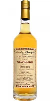 Clynelish 1993 AC Special Vintage Selection Refill Hogshead #7539 57.8% 700ml