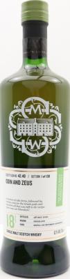 Tobermory 2001 SMWS 42.48 Odin and Zeus Refill Ex-Bourbon Hogshead 62.1% 700ml