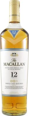 Macallan 12yo Triple Cask Matured Fine Oak 40% 700ml