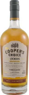 Tobermory 2008 VM The Cooper's Choice Sherry Cask #900148 46% 700ml