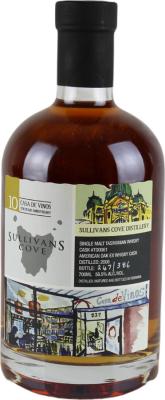 Sullivans Cove 2006 10th Anniversary of Casa de Vinos American Oak Ex Whisky Cask TD0061 56.5% 700ml