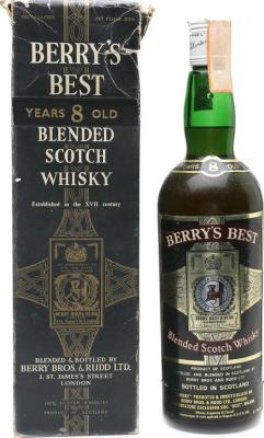 Berry's Best 8yo BR Berrys Best Islay 43% 750ml