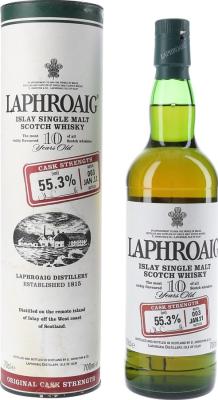 Laphroaig Cask Strength Batch #003 10yo 55.3% 700ml