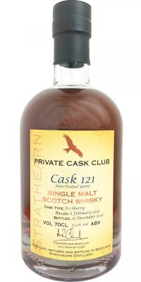 Strathearn 2015 Private Cask Club Ex Sherry #121 Whisky Tales 53.7% 700ml