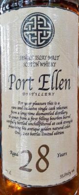 Port Ellen 28yo OB 1st Fill Bourbon Barrel 55.8% 700ml