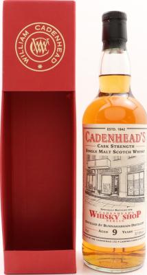 Bunnahabhain 2010 CA Cadenhead's Whisky Shop Berlin 57.8% 700ml