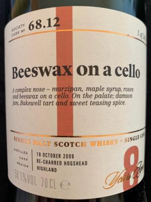 Blair Athol 2009 SMWS 68.12 Re-Charred Hogshead 58.1% 700ml