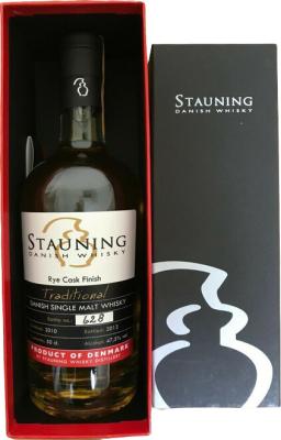 Stauning 2010 Traditional Rye Cask Finish 3yo 47.5% 500ml