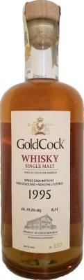 Gold Cock 1995 Single Cask Bottling Czech Oak Barrels 49.2% 700ml