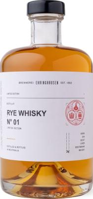 Rye Whisky 2019 No. 01 Bourbon Vulkan Brauerei Bockbier finish 58.7% 500ml