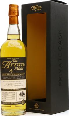 Arran 2005 Peated Edition Private Cask Barrels 05/159 + 05/161 The Whisky Fair 2014 50.7% 700ml