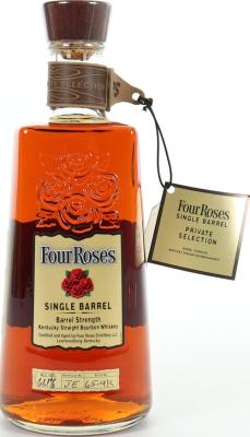Four Roses 9yo Private Selection OBSF 65-4K LiquorBarn 61.1% 750ml