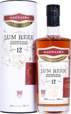 MacNair's 12yo Lum Reek Peated Boutique House of Spirits 46% 700ml