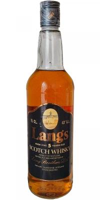 Langs 5yo Scotch Whisky 43% 750ml