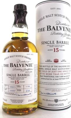 Balvenie 1997 Single Barrel Cask No.11184 15yo 47.8% 700ml