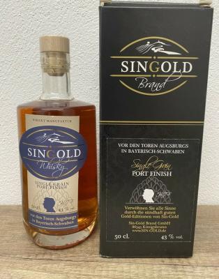 Sin-Gold 4yo Port Finish 43% 500ml