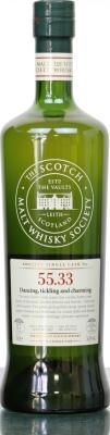 Royal Brackla 1997 SMWS 55.33 Dancing tickling and charming Refill Ex-Bourbon Hogshead 56.8% 700ml