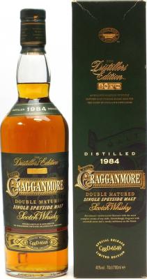 Cragganmore 1984 The Distillers Edition 40% 700ml