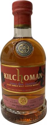 Kilchoman 2011 STR Finish Single Cask 234/2011 SMCC 52.8% 700ml