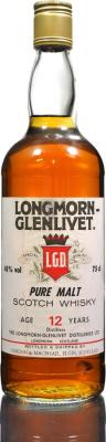 Longmorn 12yo GM Pure Malt 40% 750ml