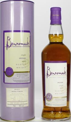 Benromach 22yo Port Wood Finish 45% 700ml