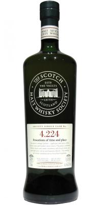 Highland Park 1995 SMWS 4.224 Evocations of time and place 2nd Fill Sauternes Hogshead 54.5% 750ml