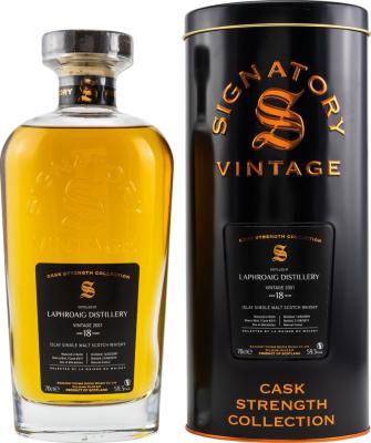 Laphroaig 2001 SV Cask Strength Collection Refill Sherry Butt #319 59.3% 700ml