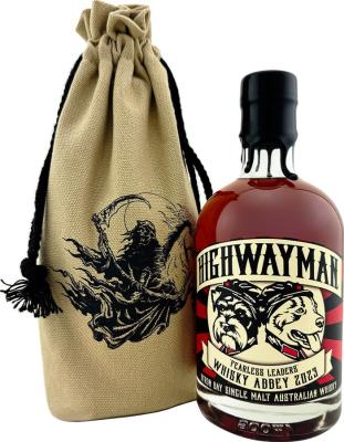 Highwayman Fearless Leaders Whisky Abbey 2023 Refill Tawny Bourbon 55% 500ml