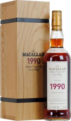 Macallan 1990 Fine & Rare #24706 58.2% 700ml