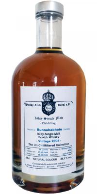 Bunnahabhain 2004 WCR Club filling Sherry Cask #412 48.3% 700ml